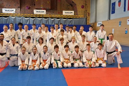 MACON JUDO reçoit le Groupe Avenir 71