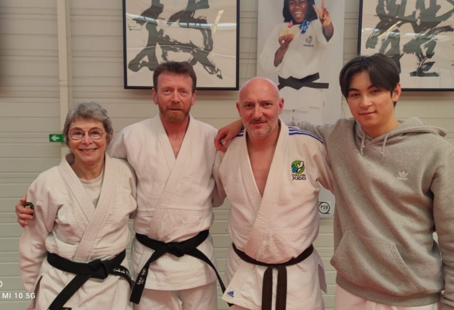 Une nouvelle ceinture noire et des UV validés pour MACON JUDO