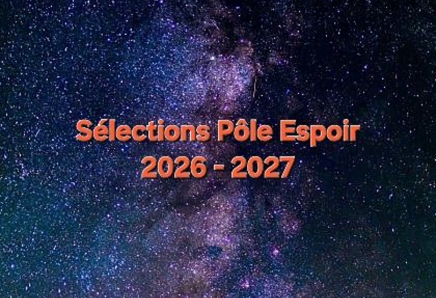 Sélection Pôle Espoir Dijon 2026/2027